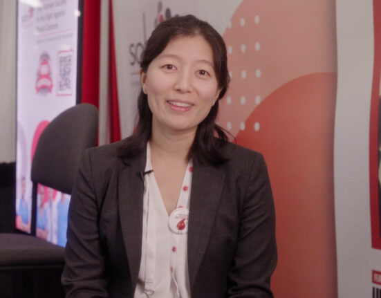 Yuan Yao, MD, Mayo Clinic, at ASH 2024 in San Diego, California at the SOHO booth