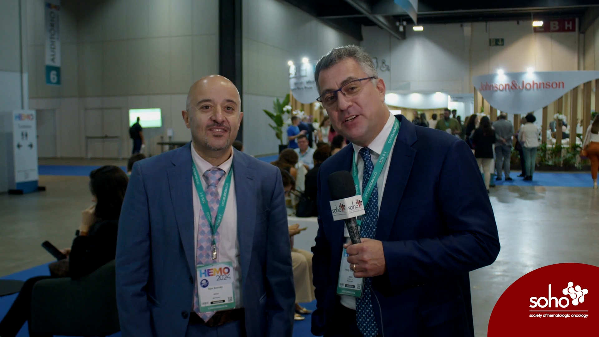 Rami Komrokji and Phil Schienberg in Brazil.