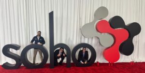 Andres Ramirez with his colleagues at SOHO 2024