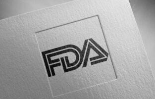 FDA stamp on white paper
