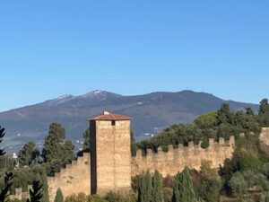 medieval city walls of Florence
