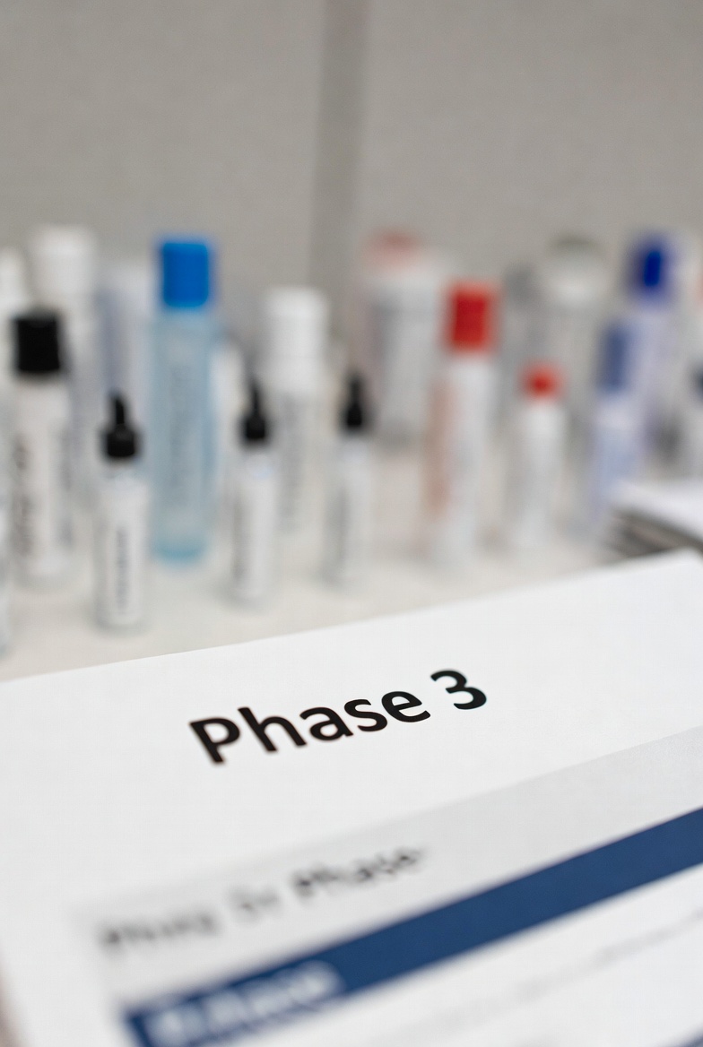 white paper with Phase 3 written on the top