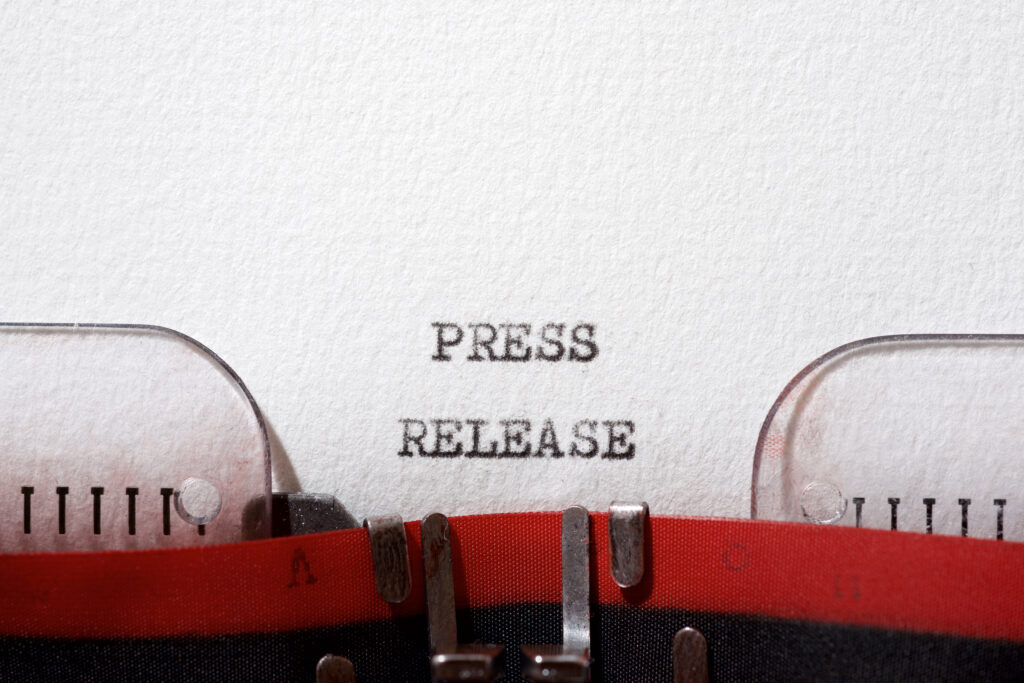 press release