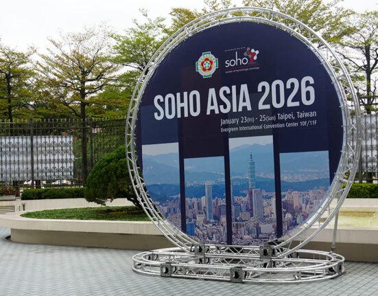 SOHO Asia 2026 sign